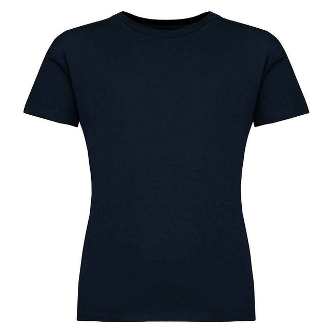 Navy - Front - Native Spirit Childrens-Kids Oversized T-Shirt