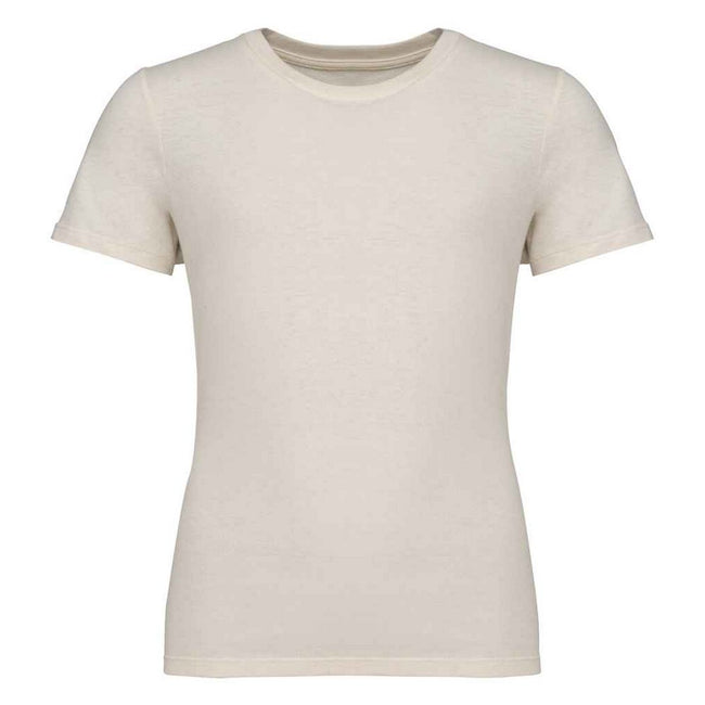 Ivory - Front - Native Spirit Childrens-Kids Oversized T-Shirt