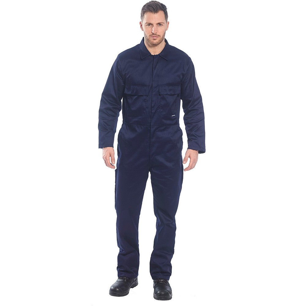 Navy - Side - Portwest Unisex Adult Euro Overalls