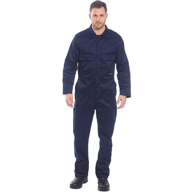 Navy - Side - Portwest Unisex Adult Euro Overalls