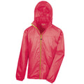 Raspberry-Lime - Front - Result Urban Unisex Adult Stowable HDI Quest Jacket