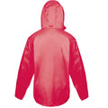 Raspberry-Lime - Back - Result Urban Unisex Adult Stowable HDI Quest Jacket