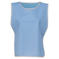 Sky Blue - Front - Yoko Childrens-Kids Hi-Vis Reflective Detail Tabard