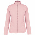 Pale Pink - Front - Kariban Womens-Ladies Maureen Microfleece Jacket