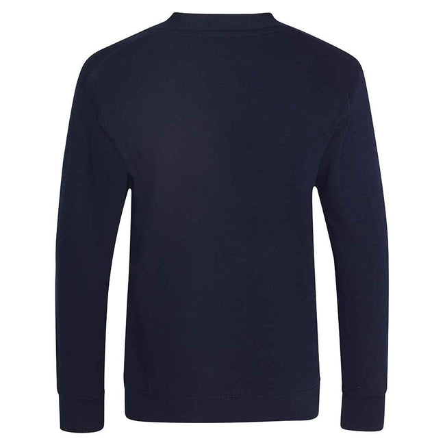 Navy - Back - Awdis Childrens-Kids Academy Cardigan