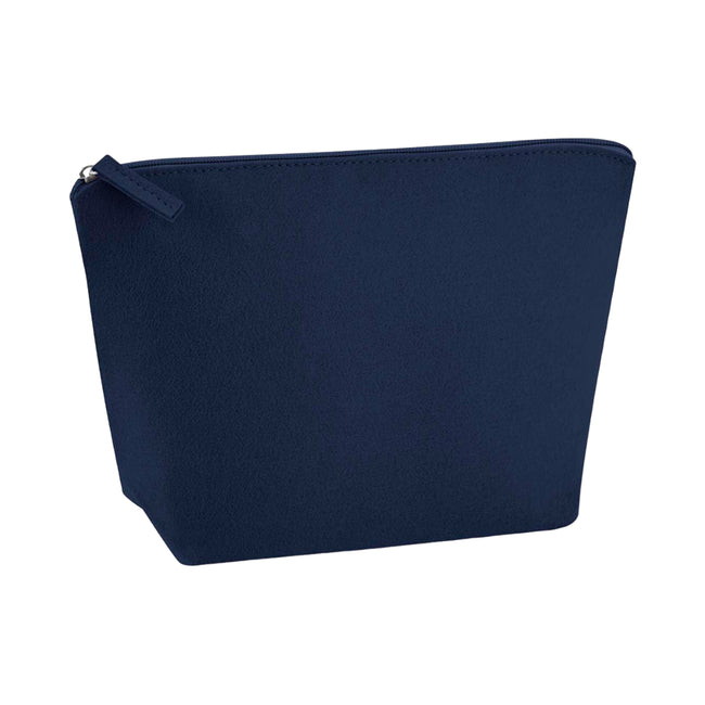 Navy - Back - Bagbase Felt Accessory Bag