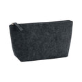Charcoal Melange - Side - Bagbase Felt Accessory Bag