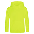 Electric Yellow - Front - Awdis Childrens-Kids Electric Hoodie