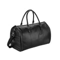 Black - Front - Quadra Nuhide Duffle Bag