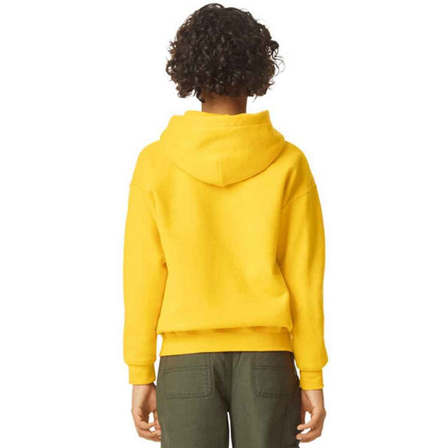 Daisy - Back - Gildan Childrens-Kids Softstyle Plain Midweight Hoodie