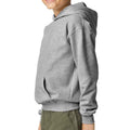Sports Grey - Side - Gildan Childrens-Kids Softstyle Midweight Hoodie
