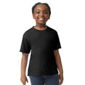 Black - Front - Gildan Childrens-Kids Cotton Lightweight T-Shirt