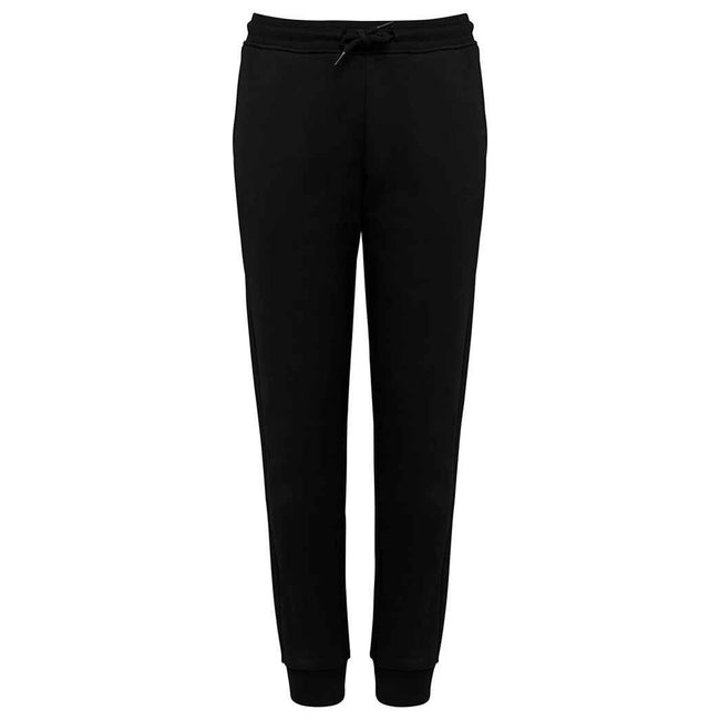 Black - Front - Native Spirit Childrens-Kids Eco Friendly Jogging Bottoms