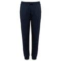 Navy - Front - Native Spirit Childrens-Kids Eco Friendly Jogging Bottoms