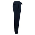 Navy - Side - Native Spirit Childrens-Kids Eco Friendly Jogging Bottoms