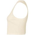 Solid Natural - Side - Bella + Canvas Womens-Ladies Muscles Micro-Rib Tank Top