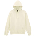 Off White - Front - Gildan Mens Midweight Soft Touch Hoodie