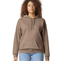 Brown Savana - Side - Gildan Mens Midweight Soft Touch Hoodie