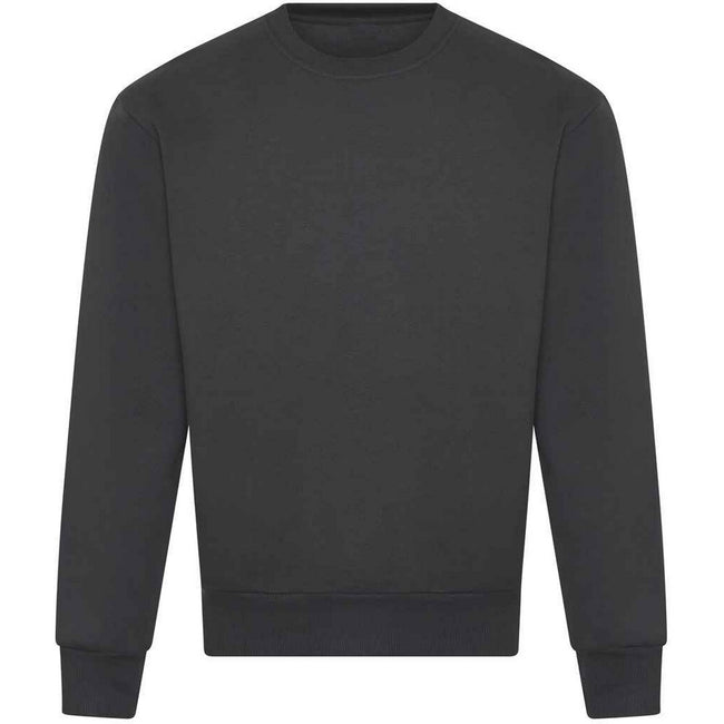 Solid Charcoal - Front - Awdis Unisex Adult Signature Heavyweight Sweatshirt