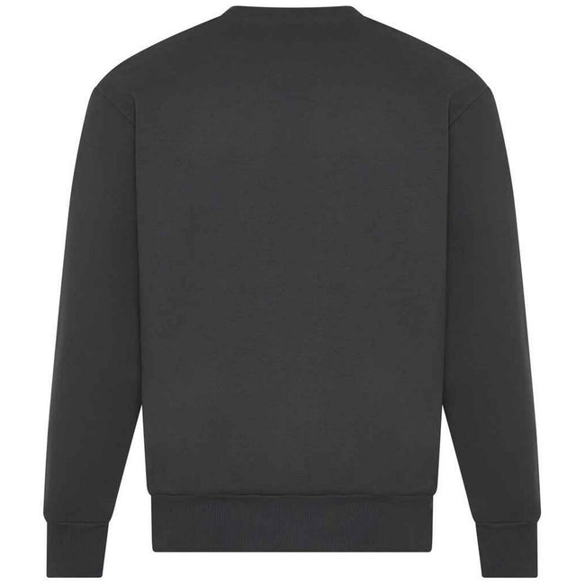 Solid Charcoal - Back - Awdis Unisex Adult Signature Heavyweight Sweatshirt