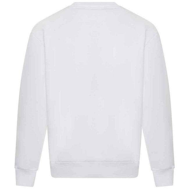 Arctic White - Back - Awdis Unisex Adult Signature Heavyweight Sweatshirt