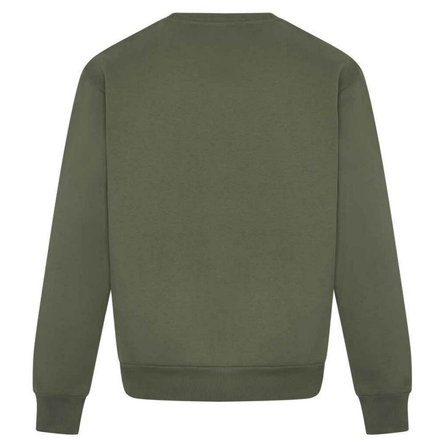 Earthy Green - Back - Awdis Unisex Adult Signature Heavyweight Sweatshirt
