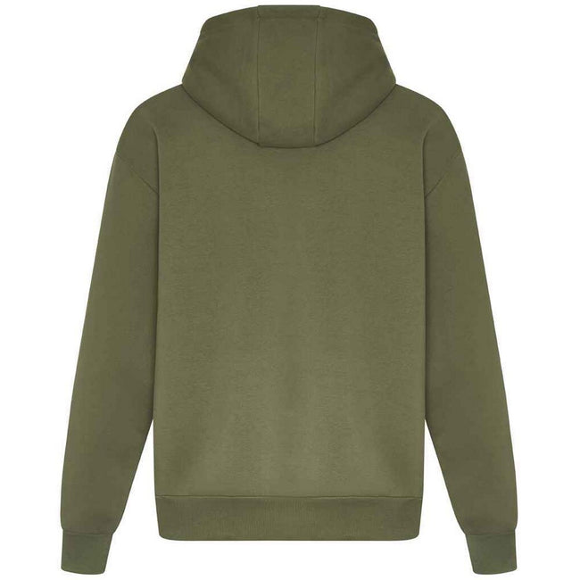 Earthy Green - Back - Awdis Unisex Adult Signature Heavyweight Hoodie