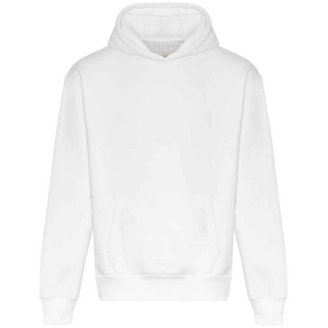 Arctic White - Front - Awdis Unisex Adult Signature Heavyweight Hoodie