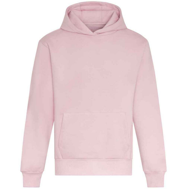 Baby Pink - Front - Awdis Unisex Adult Signature Heavyweight Hoodie
