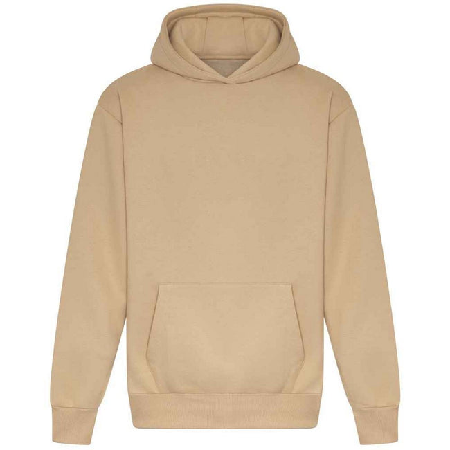 Desert Sand - Front - Awdis Unisex Adult Signature Heavyweight Hoodie
