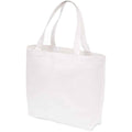 White - Side - Brand Lab Plain Oversized Tote Bag