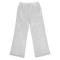 Silver Grey - Front - Brand Lab Womens-Ladies Plush Fleece Lounge Pants