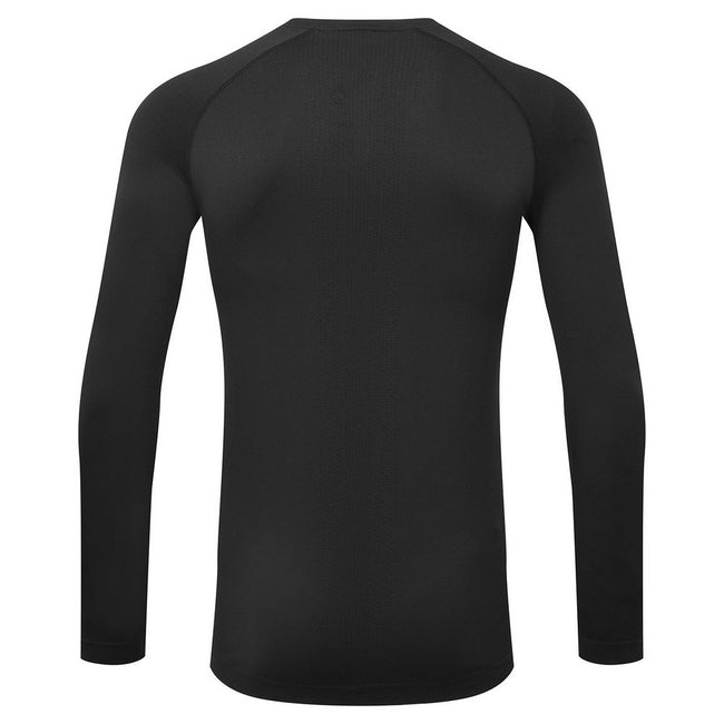 Black - Back - Onna Mens Unstoppable Fresh Underscrub Base Layer Top