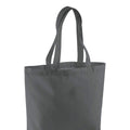 Mushroom - Back - Brand Lab Plain Organic Oversized Tote Bag
