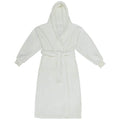 Cream - Front - Brand Lab Unisex Adult Hooded Cuffed Robe