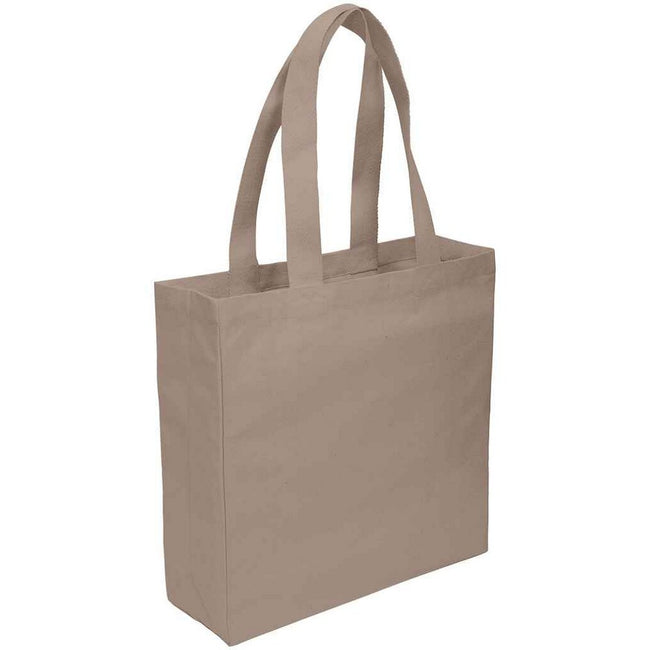 Mushroom - Front - Brand Lab Everyday Square Canvas Tote Bag