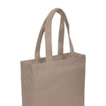 Mushroom - Back - Brand Lab Everyday Square Canvas Tote Bag