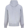Heather Grey - Back - Awdis Unisex Adult Signature Heavyweight Full Zip Hoodie