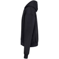 Deep Black - Side - Awdis Unisex Adult Signature Heavyweight Full Zip Hoodie