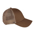 Dark Camel-Beige - Side - Native Spirit 5 Panel Trucker Cap