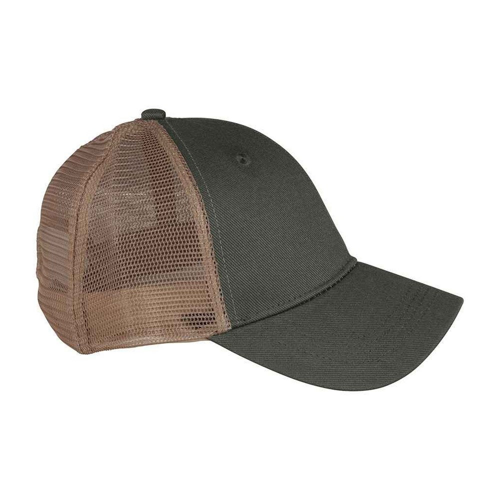 Organic Khaki - Side - Native Spirit 5 Panel Trucker Cap