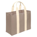 Mushroom-Natural - Front - Brand Lab Wrap Canvas Tote Bag