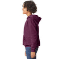 Maroon - Side - Gildan Childrens-Kids Softstyle Midweight Hoodie