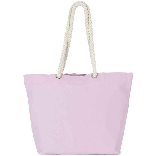 Parma Pink - Front - Kimood Washed Cotton Tote Bag