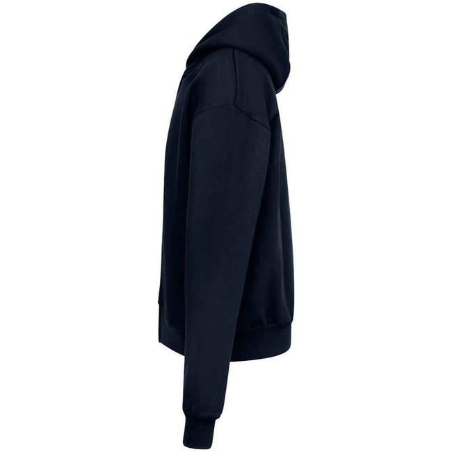 New French Navy - Side - Awdis Unisex Adult Signature Heavyweight Oversized Full Zip Hoodie