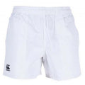 White - Front - Canterbury Unisex Adult Professional 2.0 Sweat Shorts