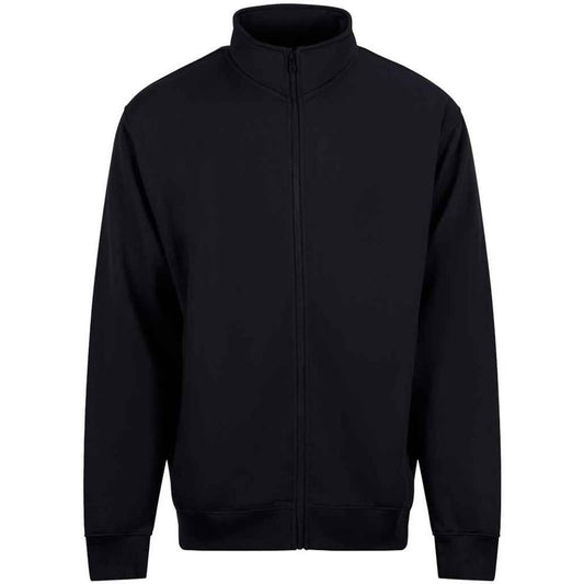 Black - Front - PRO RTX Mens Full Zip Sweatshirt