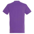 Light Purple - Back - SOLS Unisex Adult Imperial Heavy T-Shirt