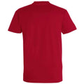 Tango Red - Back - SOLS Unisex Adult Imperial Heavy T-Shirt