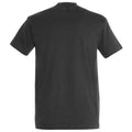 Mouse Grey - Back - SOLS Unisex Adult Imperial Heavy T-Shirt